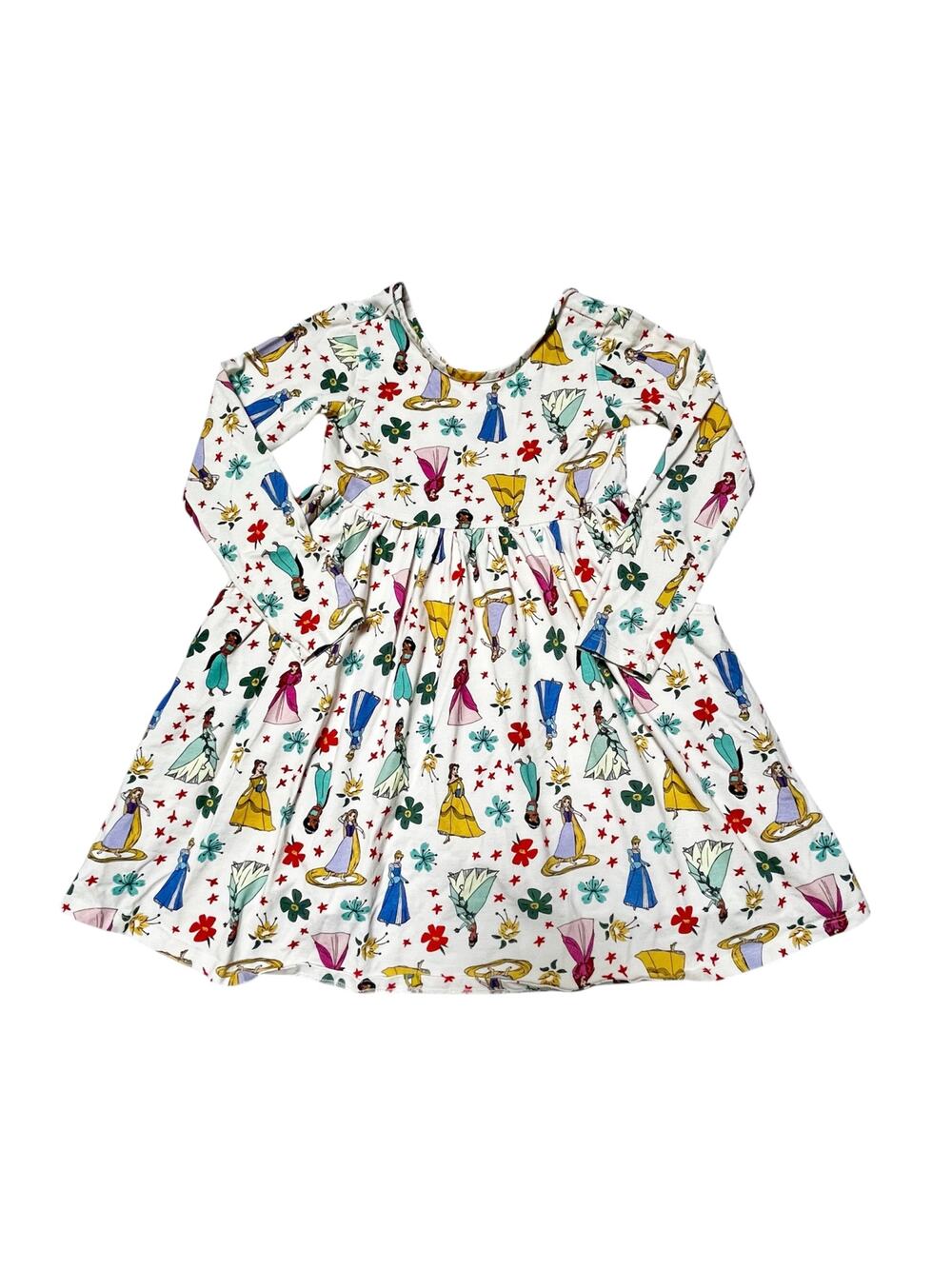 Hanna Andersson Disney Princess Skater Dress Size 6/7